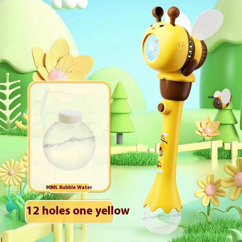 Electric Bee Bubble Machine Toys Automatic Lighting Children's Toys - Bellarte Enchanté Electric Bee Bubble Machine Toys Automatic Lighting Children's Toys